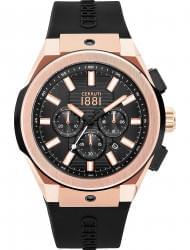 Wrist watch Cerruti 1881 CRA163SRB02BK, cost: 319 €